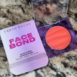 ⚡️🎃Urban Decay Face Bond Blush Suede Sunset & Vine